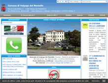 Tablet Screenshot of comune.volpago-del-montello.tv.it